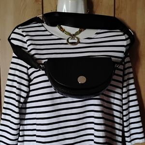 Kendall And Kylie Black Crossbody Bag.Nwots